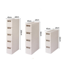 Household Multifunction Plastic Underwear Dresser Clothes plastic drawer cabinet